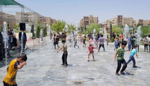 افتتاح پارك پاك در یك شهر جدید