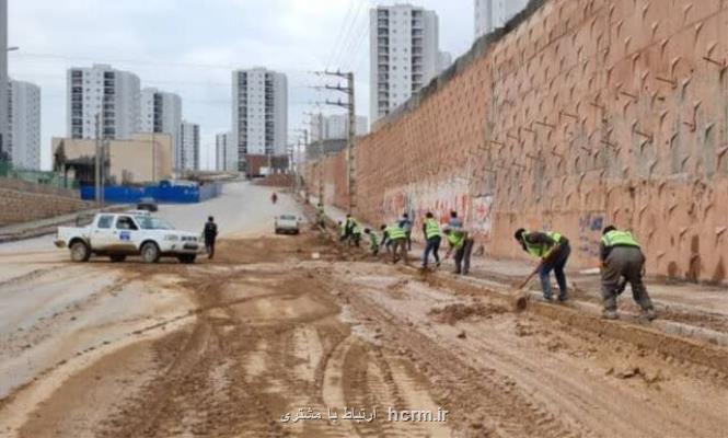 آبگرفتگی مسكن مهر پردیس رفع شد آبگرفتگی مسكن مهر پردیس رفع شد