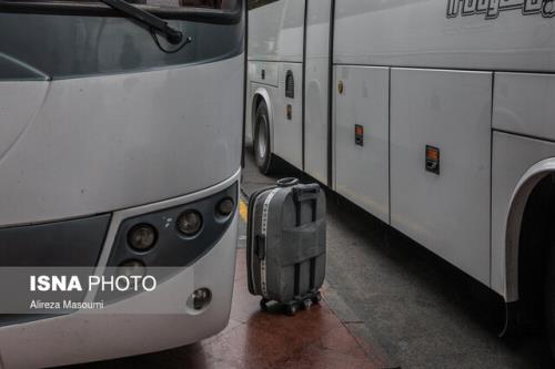 سفرهای اتوبوسی در پیک ششم کرونا