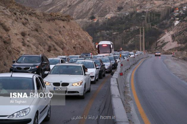 جاده های شمال همچنان پرترافیک