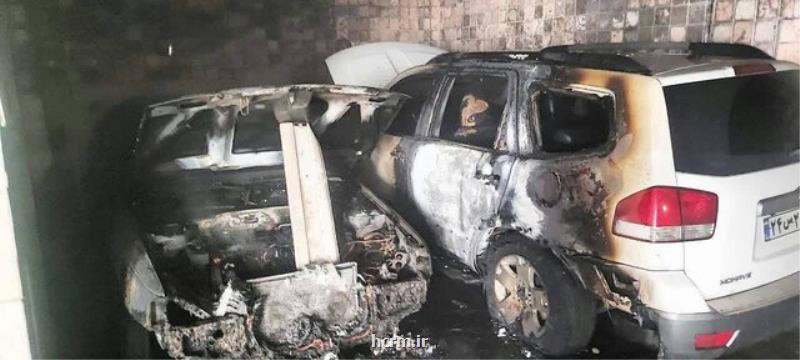 نجات ۳۰ تن در پی آتش سوزی یک ساختمان اداری در تهرانپارس