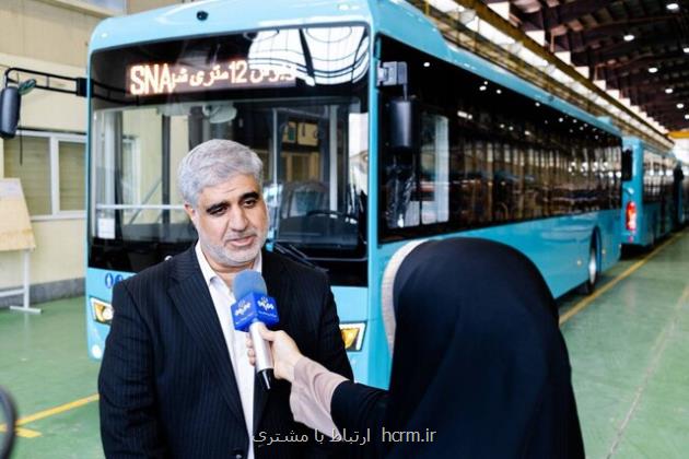 کشتی حامل ۵۰ اتوبوس برقی به بندرعباس رسید