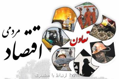 عرضه تسهیلات ۱۰ تا ۱۰۰ میلیارد ریالی به تعاونی ها